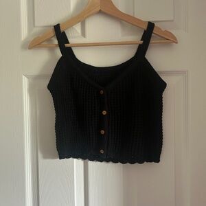 Crochet crop top